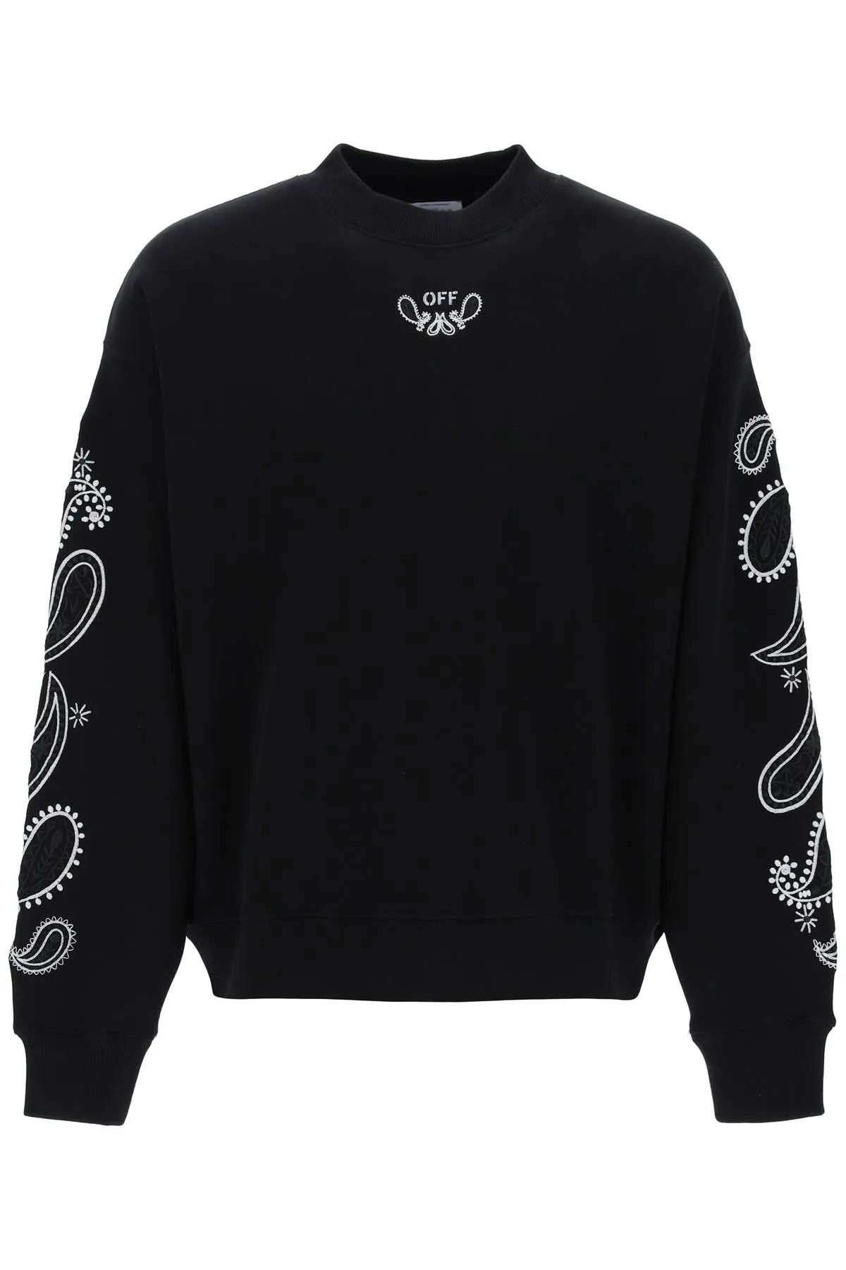 OFF-WHITE arrow bandana crewneck sweat