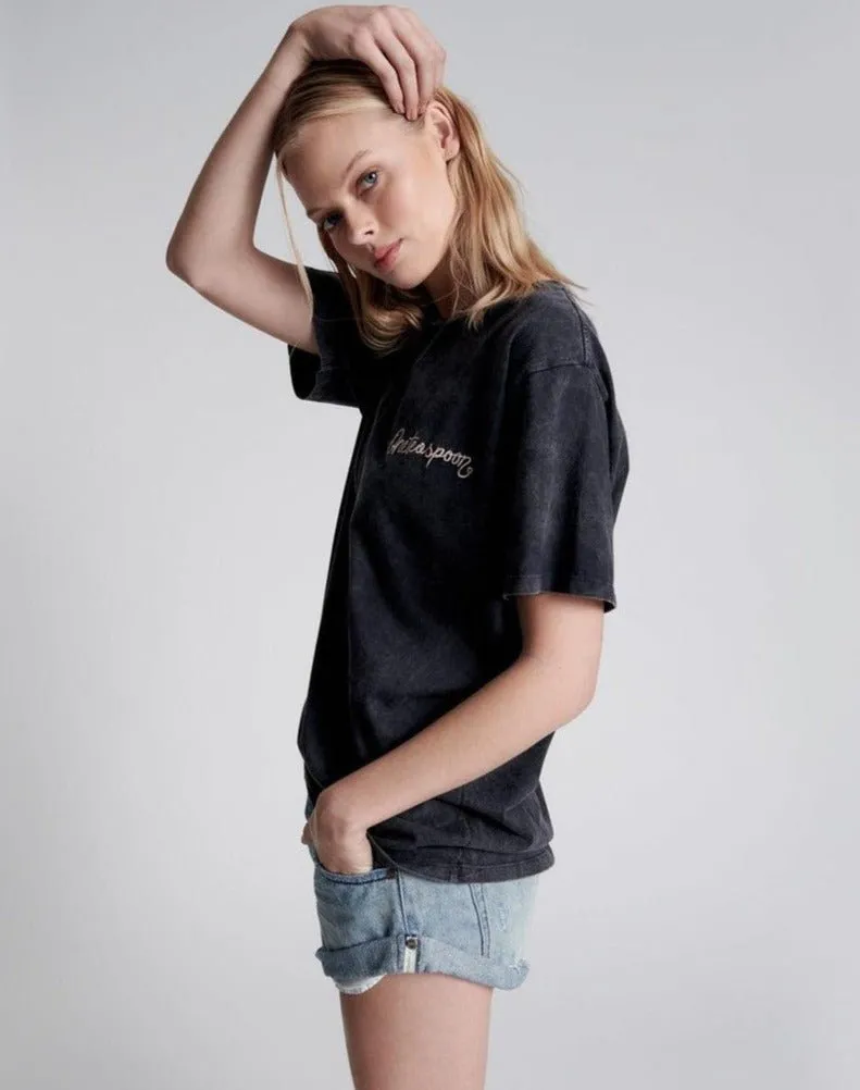 One Teaspoon Embroidered Unisex Logo Tee