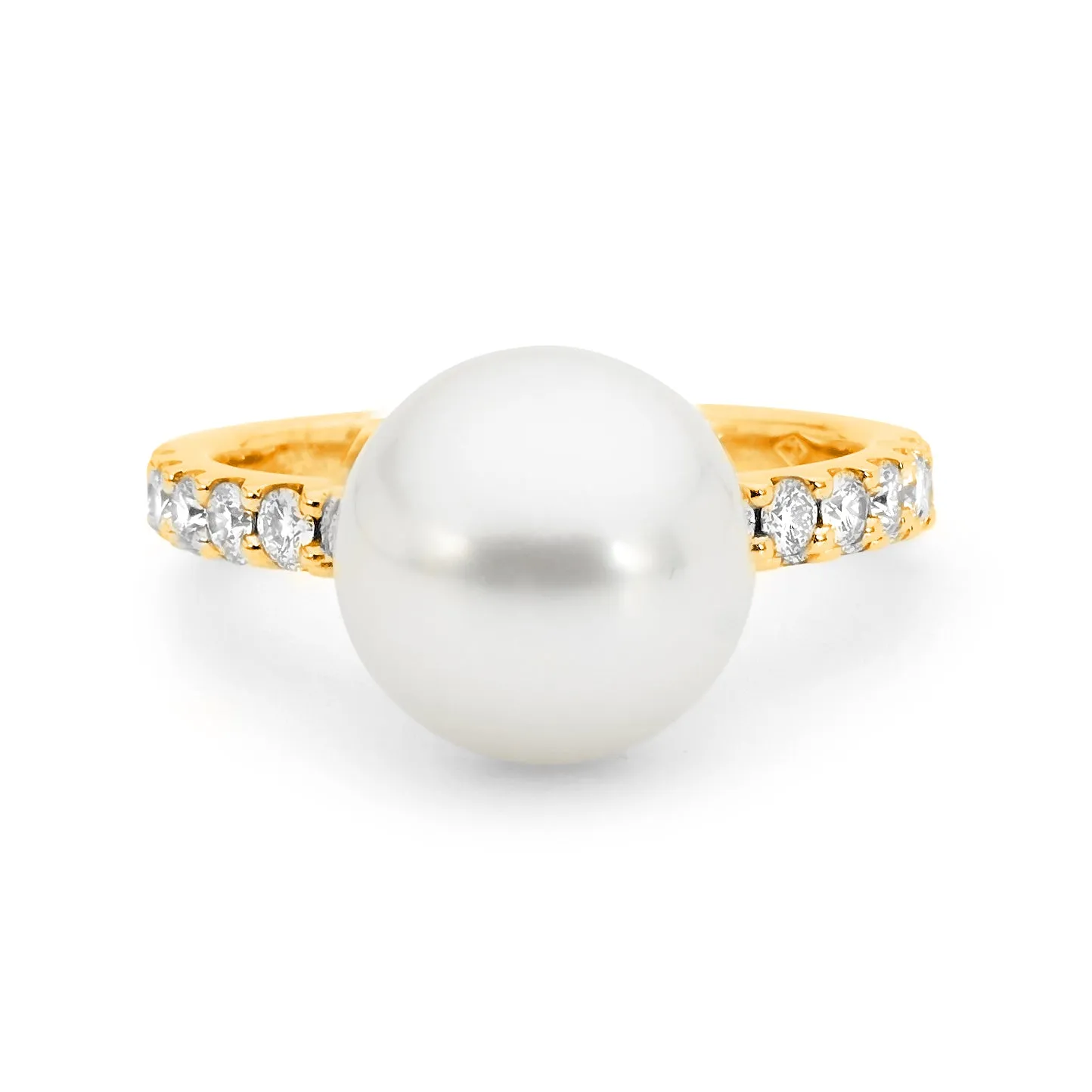 Pearl & Diamond Ring