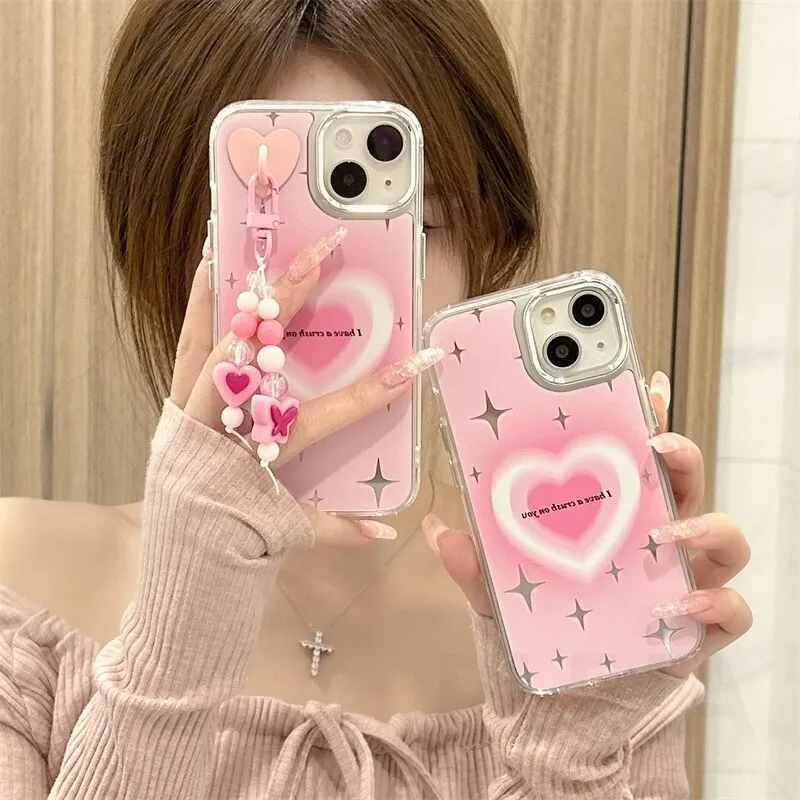 Pink Heart Phone Case - Kimi