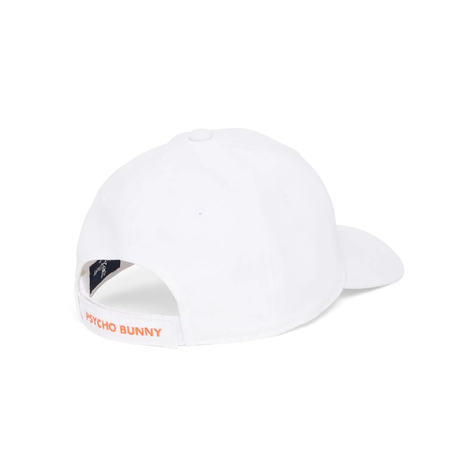 Psycho Bunny Mens Culvers Baseball Hat - White