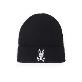 Psycho Bunny Mens Walker Beanie - Black