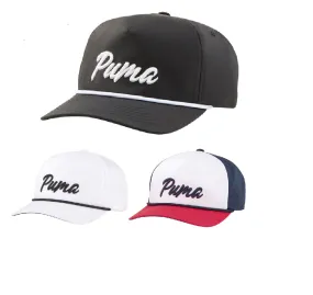 Puma Retro Rope Snapback Golf Cap