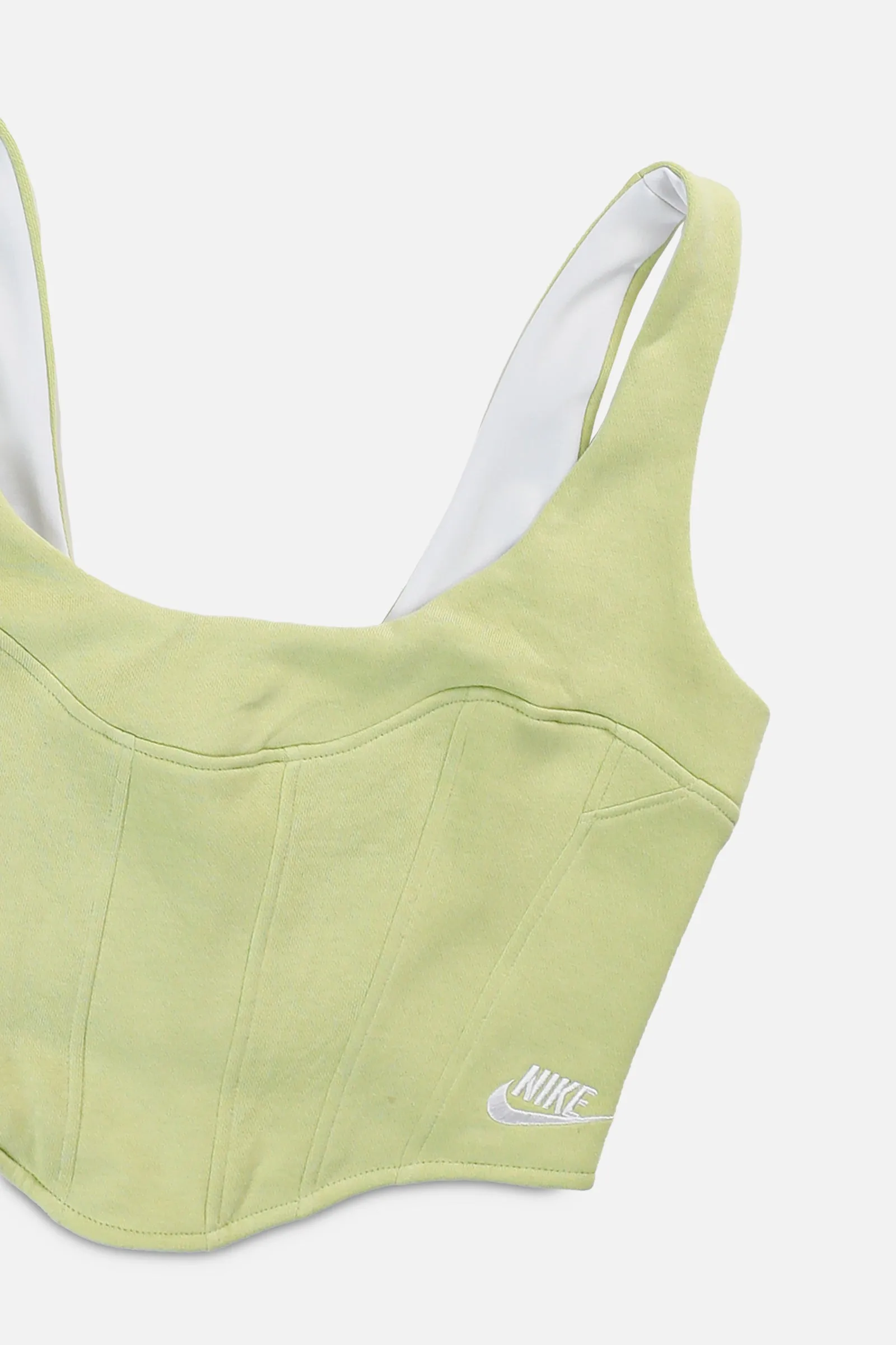 Rework Nike Sweatshirt Bustier - M