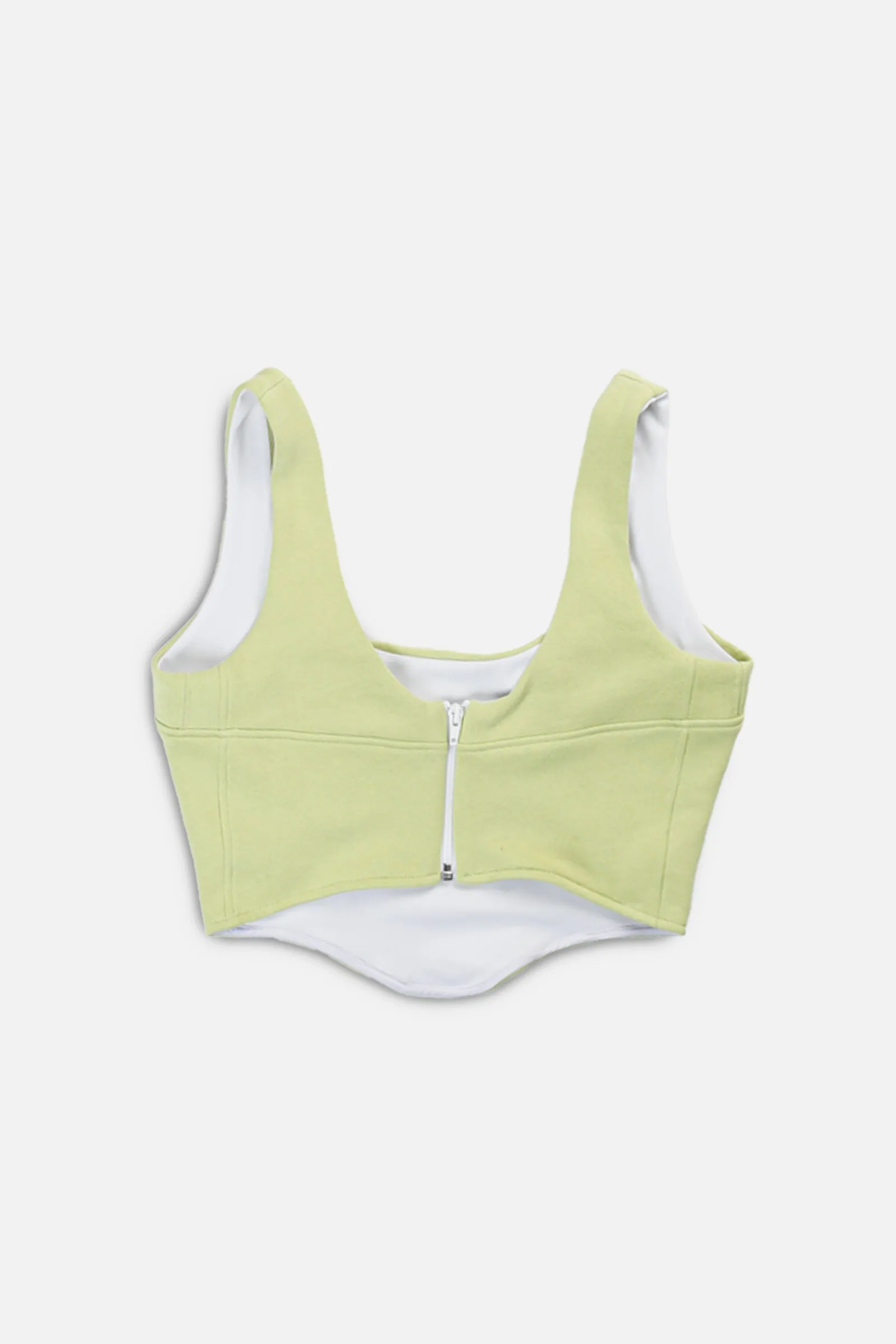 Rework Nike Sweatshirt Bustier - M