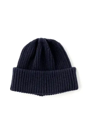 RoToTo Recycle W/PL 2x2 Beanie Navy