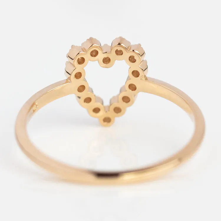 Sango Open Heart Ring