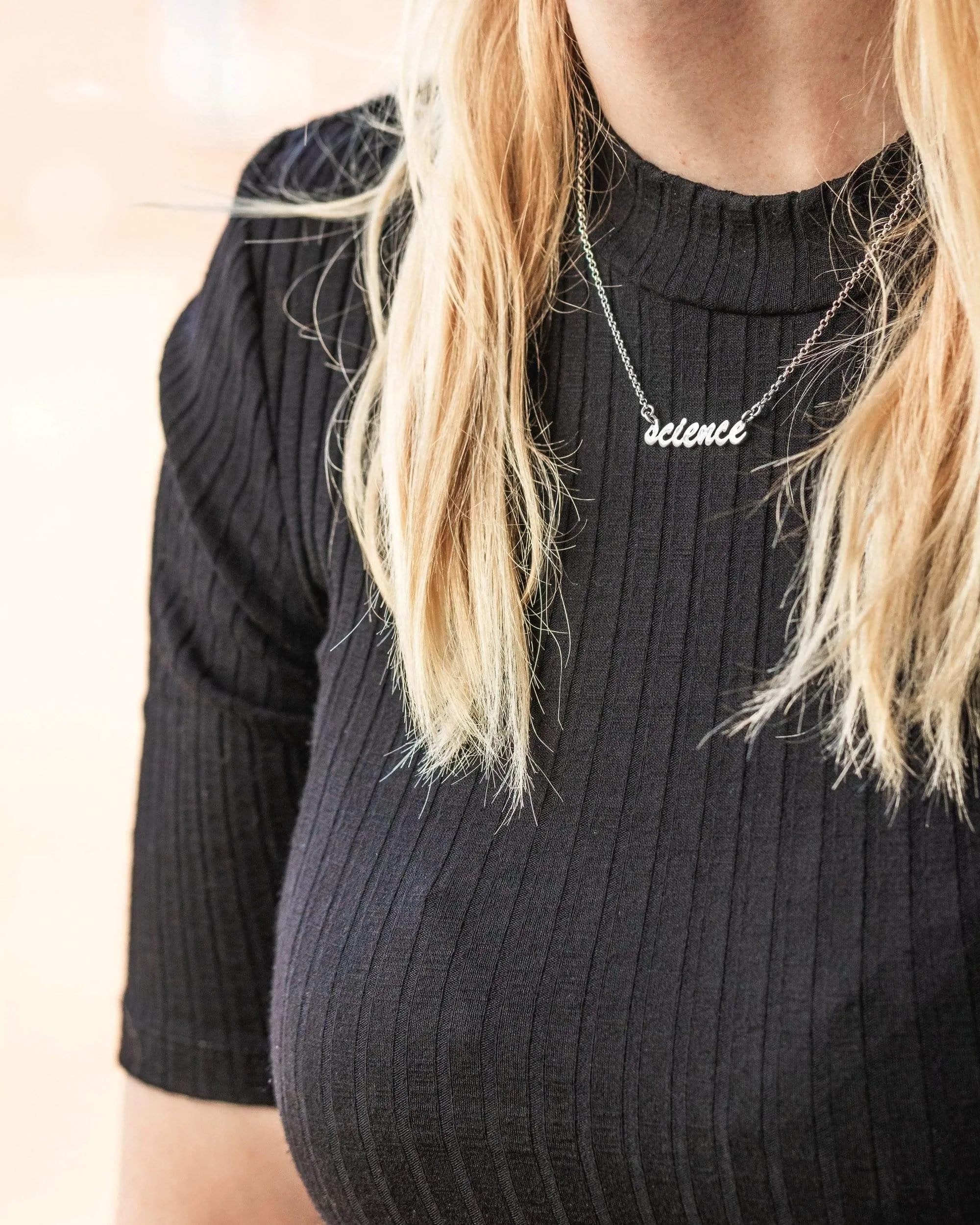 science necklace | silver