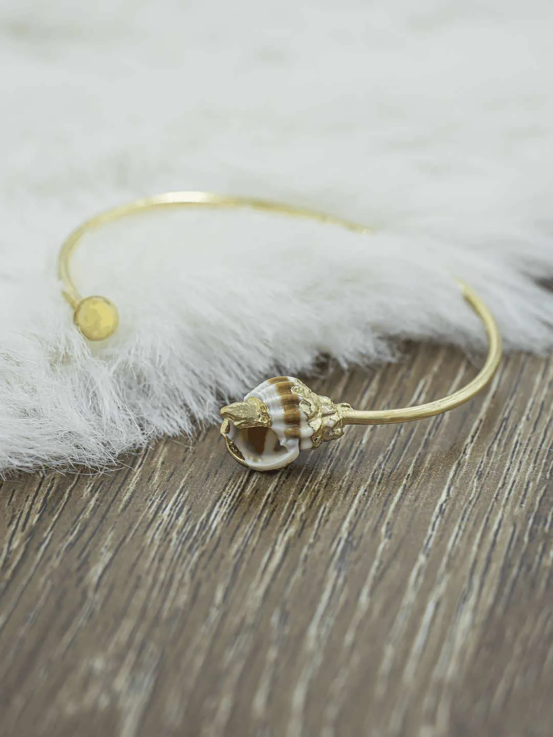 Shell Cuff Bracelet