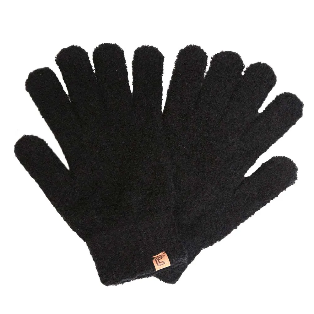 Solid Color Cozy Gloves