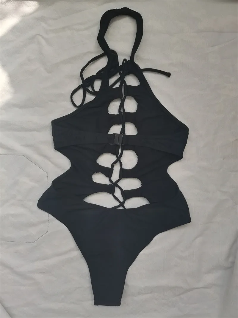 Summer Siren – Monokini-Badeanzug mit extremen Aussparungen und Aussparungen