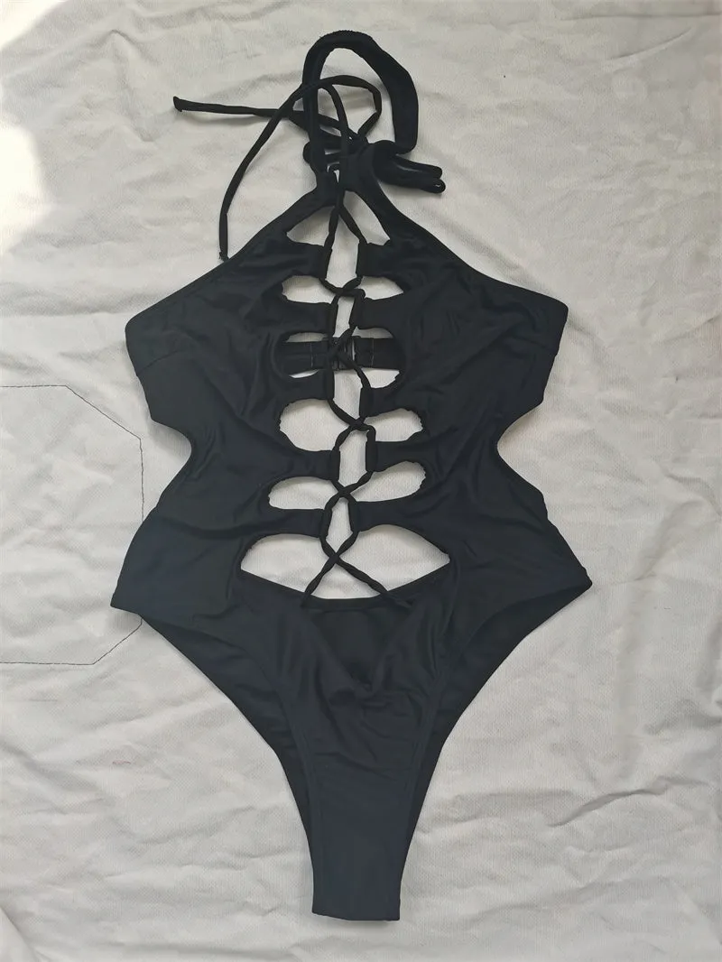 Summer Siren – Monokini-Badeanzug mit extremen Aussparungen und Aussparungen