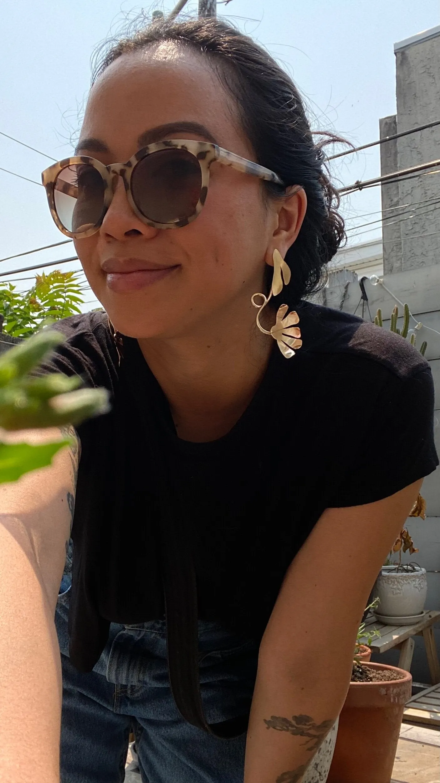 Sun-Kissed Petals Earrings