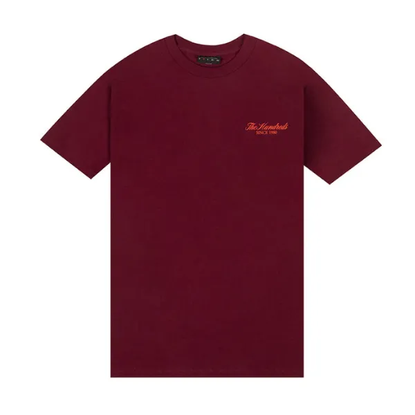 The Hundreds Nopales T-Shirt Burgundy