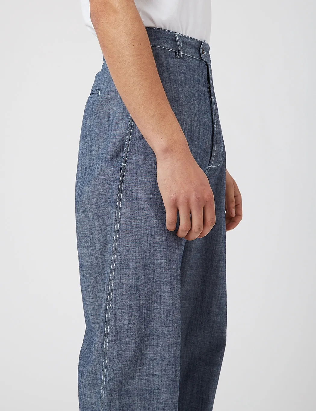 Universal Works Bakers Pant - Chambray Indigo