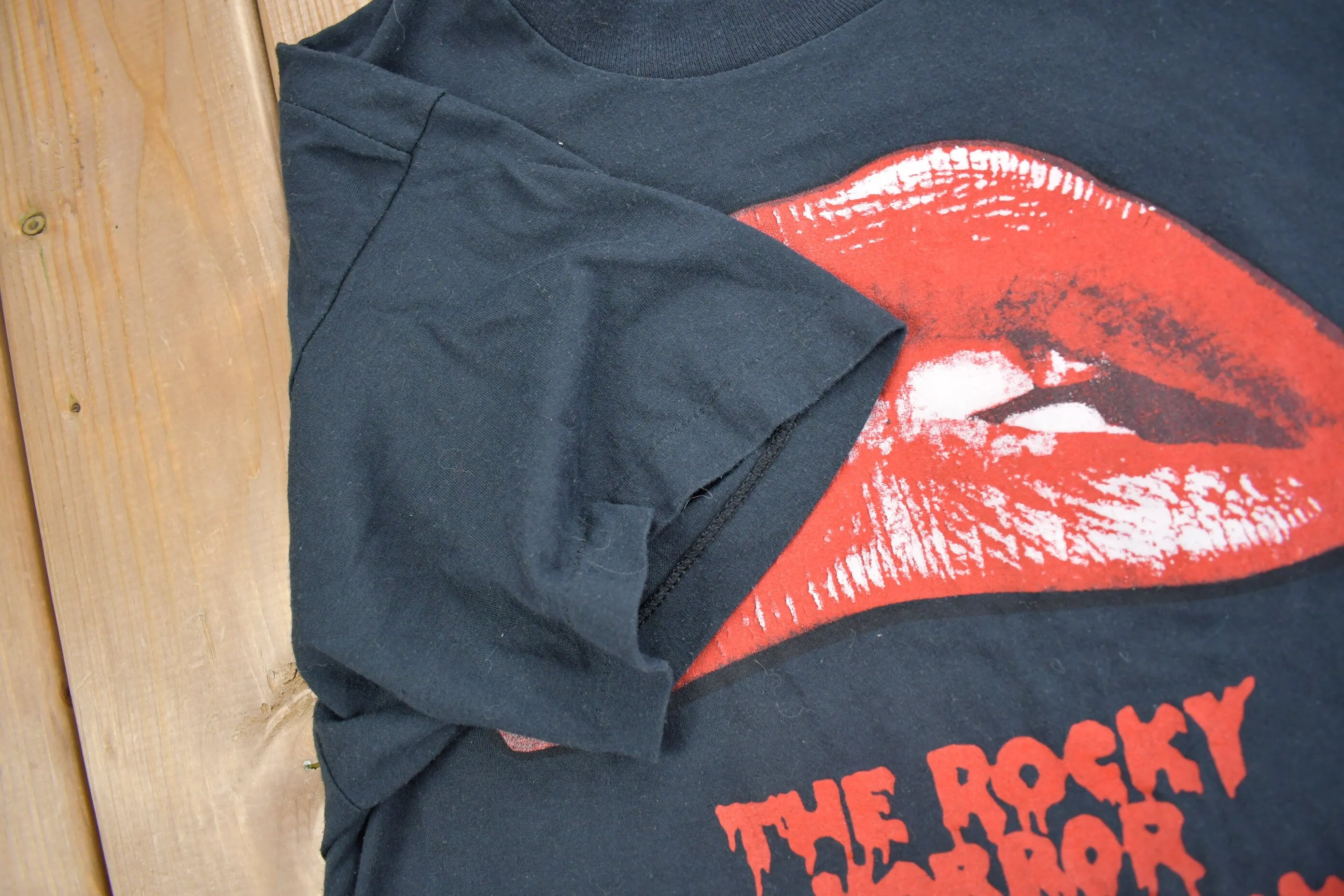 Vintage 1975 The Rocky Horror Picture Show Movie Promo T-shirt / Vintage Movie Tee / Made In USA / Single Stitch / Rare Vintage