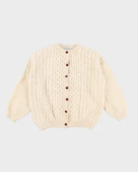 Vintage 80s Highland Home Industries Wool Cardigan - XL