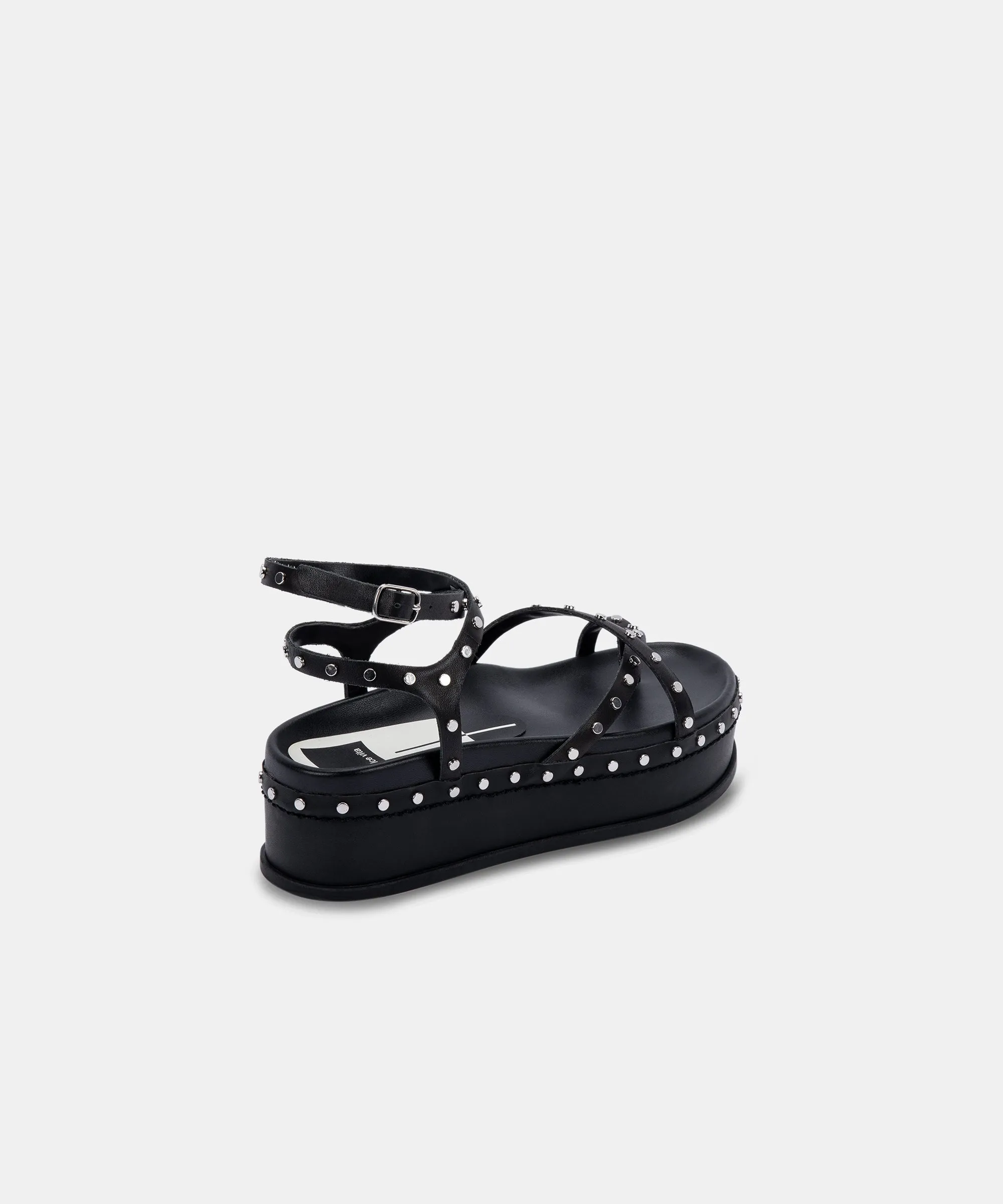 WELMA SANDALS IN BLACK - re:vita