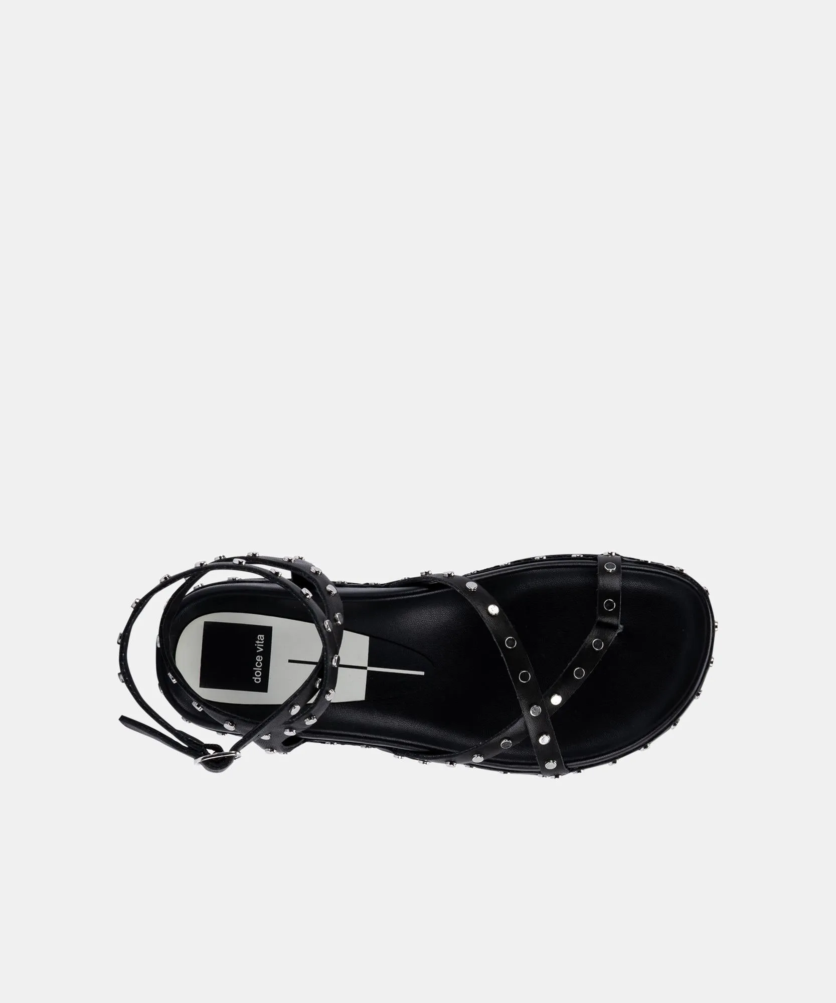 WELMA SANDALS IN BLACK - re:vita