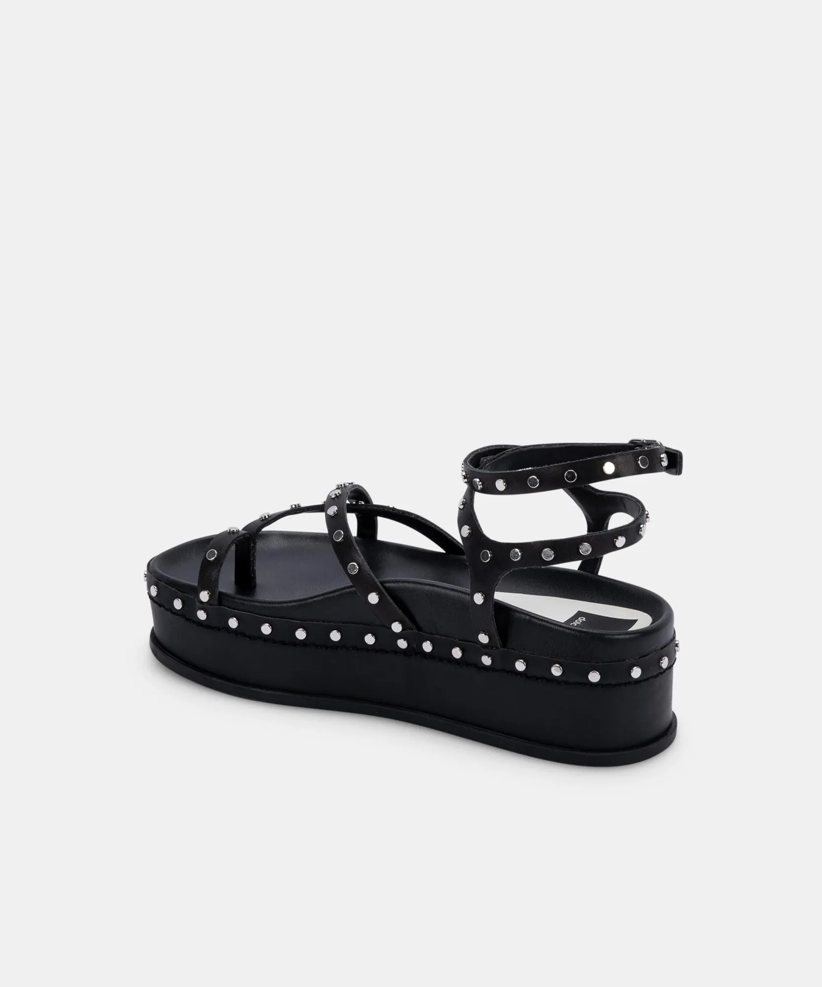 WELMA SANDALS IN BLACK - re:vita