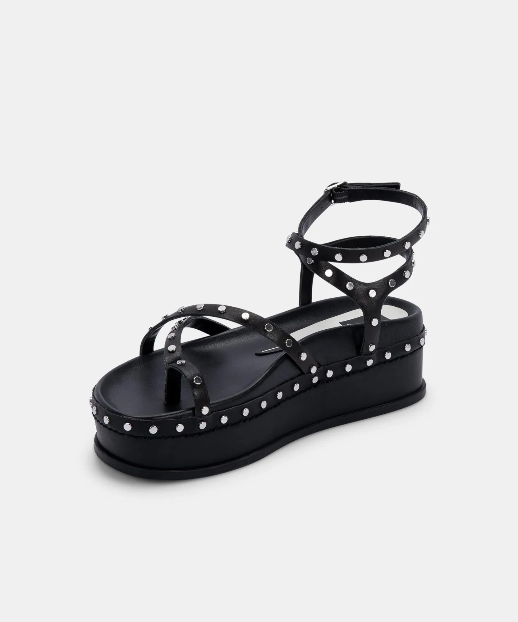 WELMA SANDALS IN BLACK - re:vita