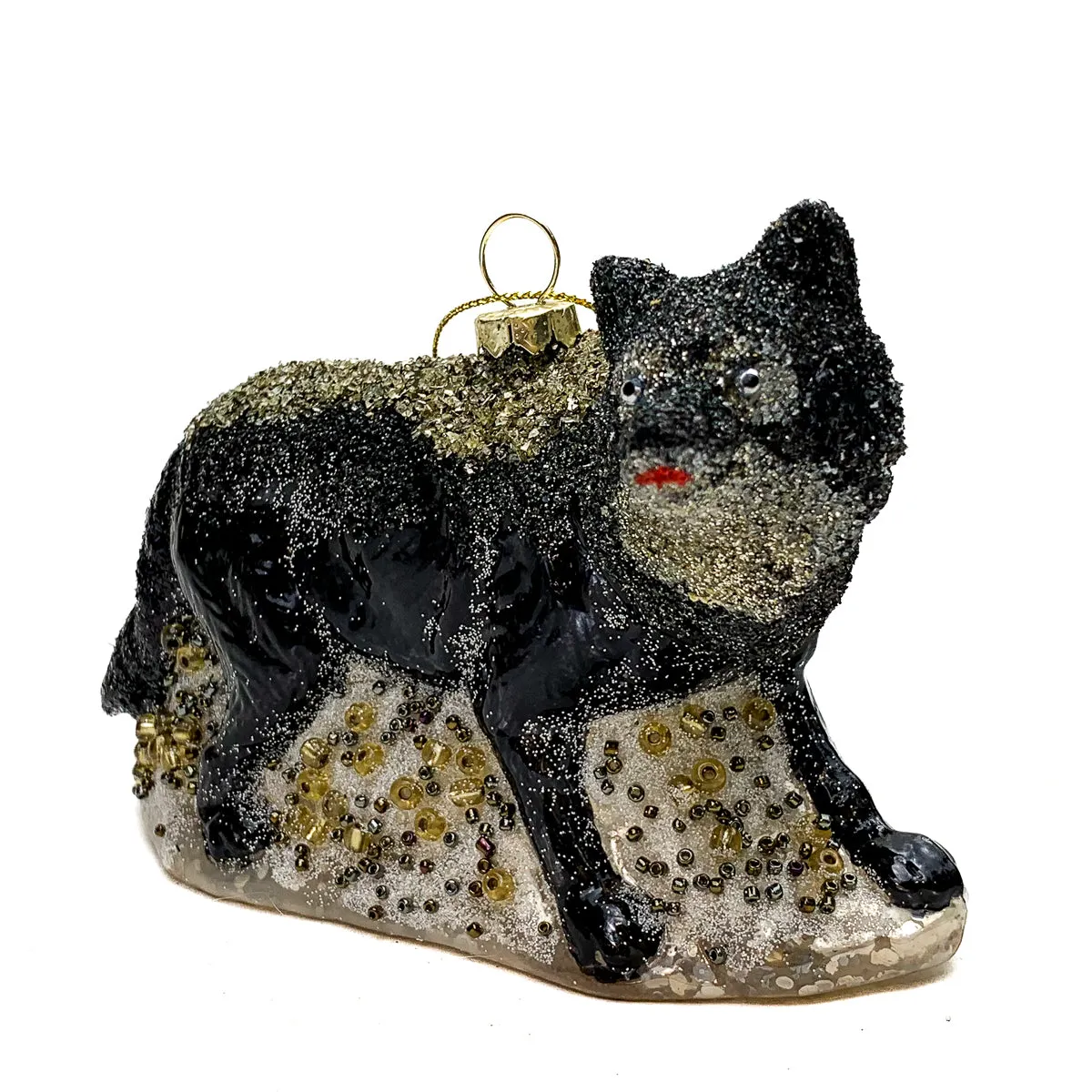 Winter Wolf Ornament