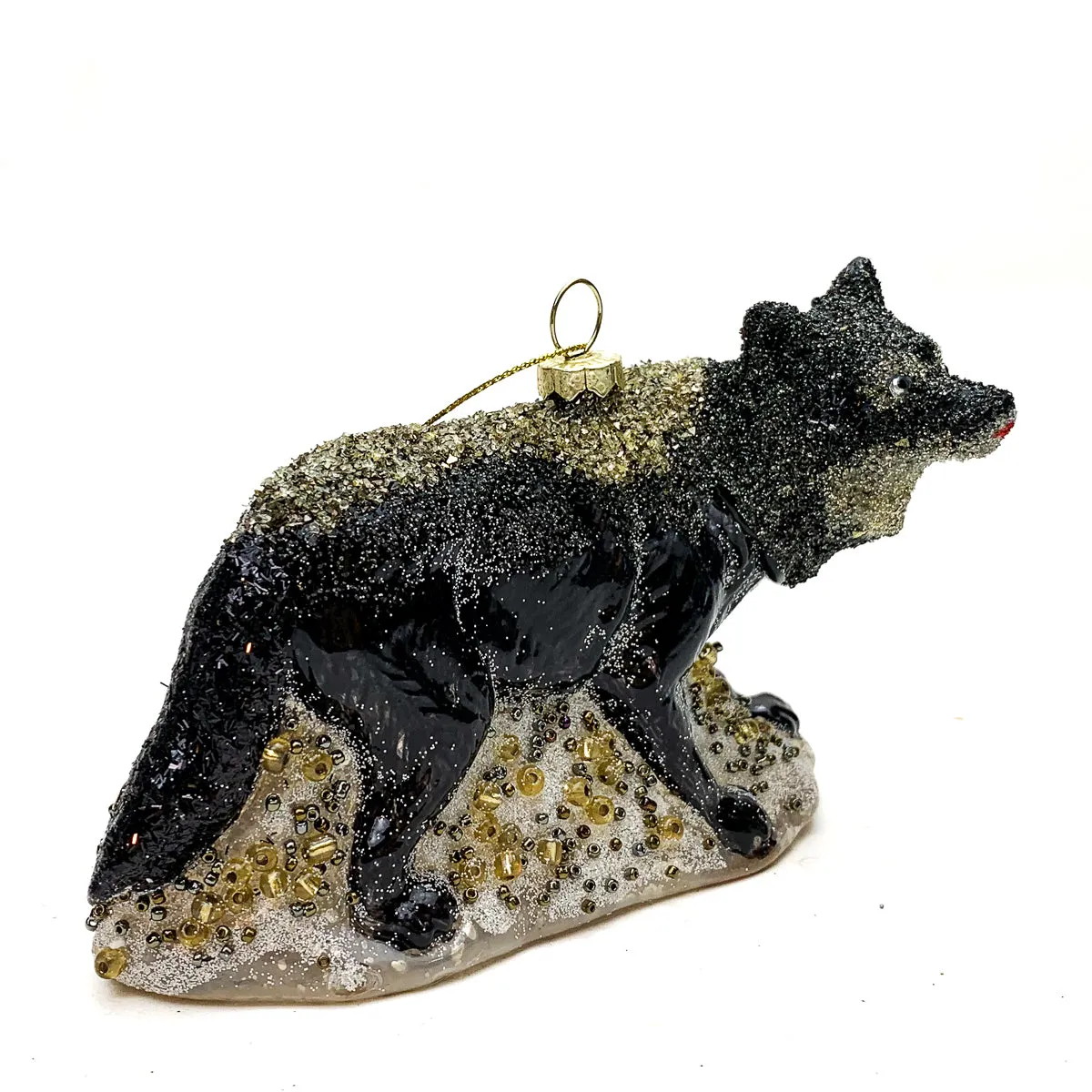 Winter Wolf Ornament