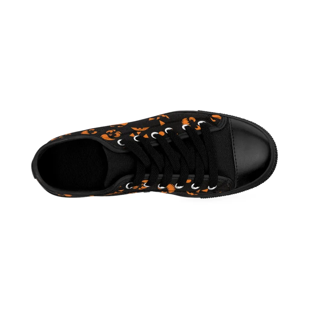 Women's Spooky Faces Lace-On Sneaker