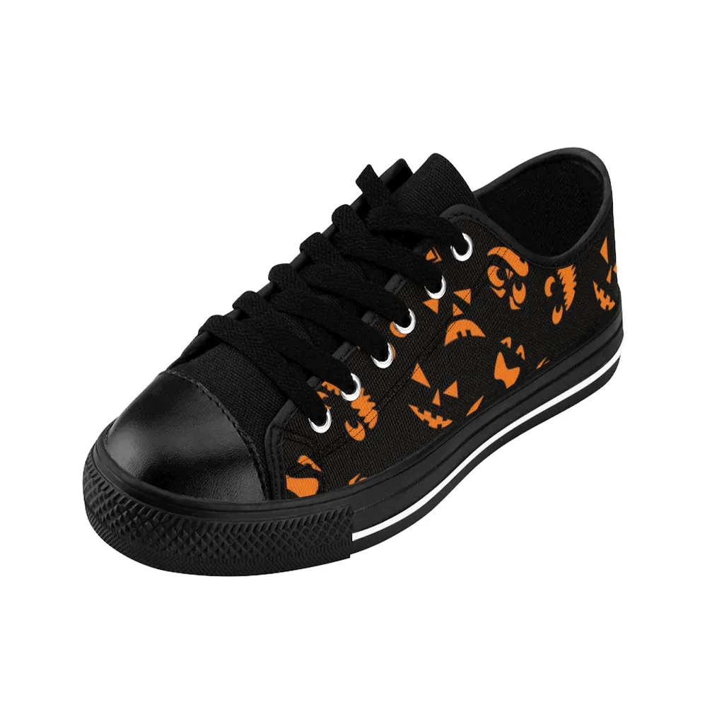 Women's Spooky Faces Lace-On Sneaker